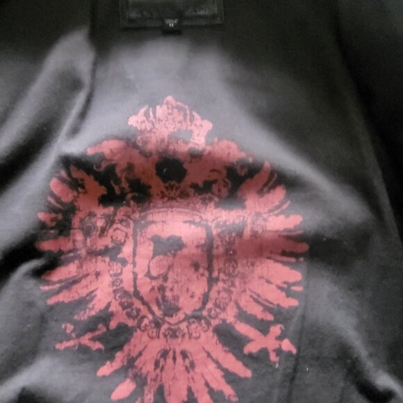 Vintage GUESS Mens Brown Leather Jacket (M) w/attached Hoodie - Picture 6 of 6